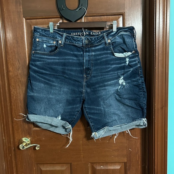 American Eagle Outfitters Pants - American Eagle Outfitters Airflex Denim Shorts Womens Size 20